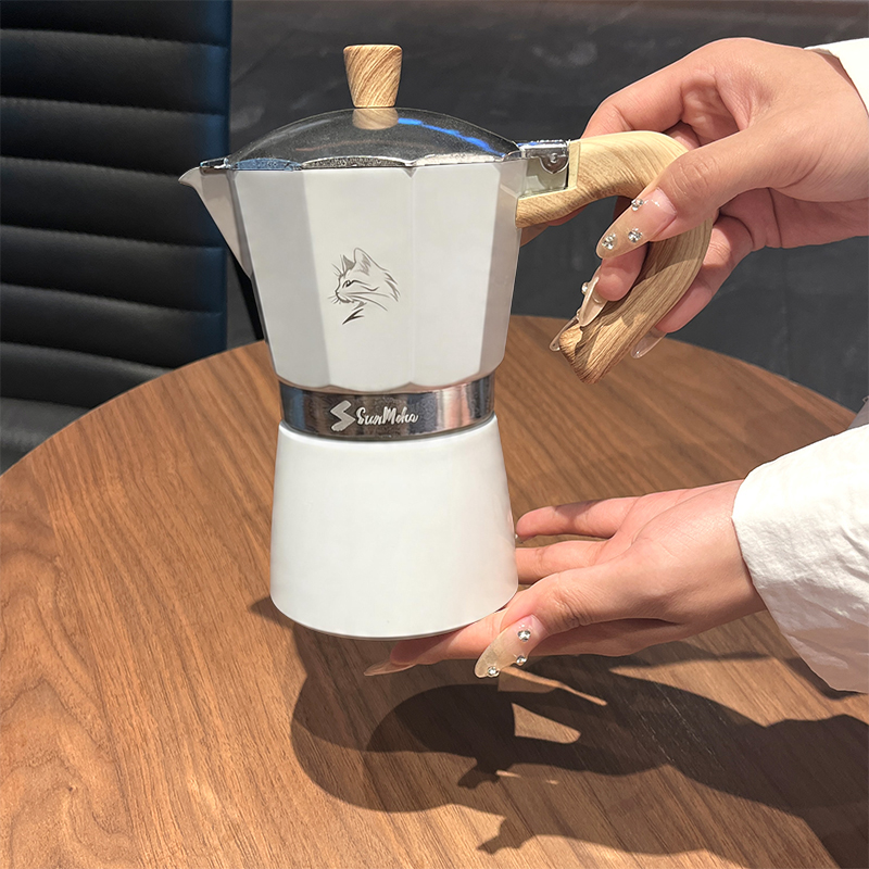 หม้อโมก้าพอท 3/6 ถ้วย - เครื่อ - Moka Pot Stove บทวิจารณ์และราคา