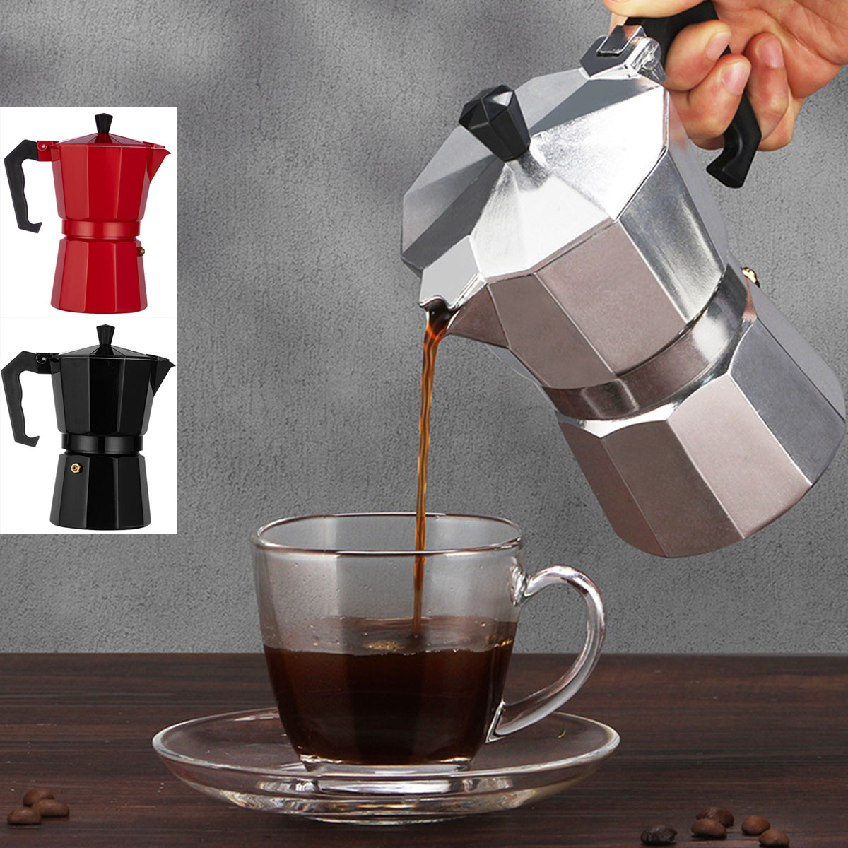 เครื่องชงกาแฟหม้ออลูมิเนียม Mo - Moka Pot Stove บทวิจารณ์และราคา