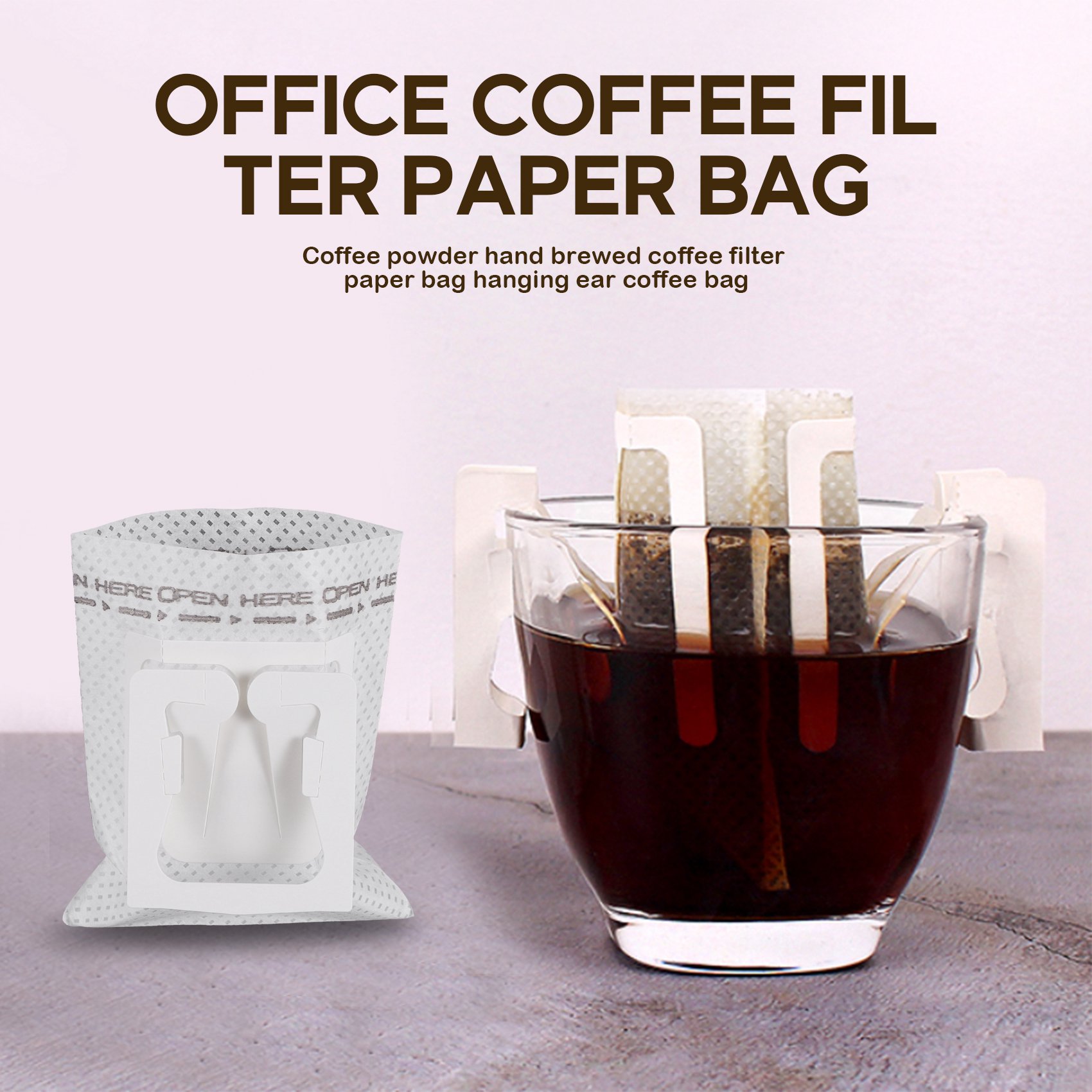 50 ชิ้น / แพ็ค ถุงกรองกาแฟแบบแ - Coffee Tea & Espresso Appliances บทวิจารณ์และราคา