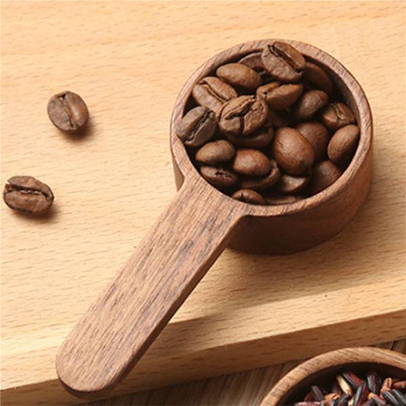 ชุดช้อนตวงไม้สำหรับครัว ช้อนตว - Coffee Tea And Sugar Set บทวิจารณ์และราคา