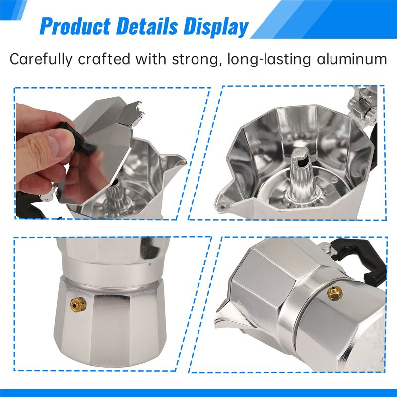 เครื่องชงกาแฟโมก้าพอต A92P แบบ - Moka Pot Stove บทวิจารณ์และราคา
