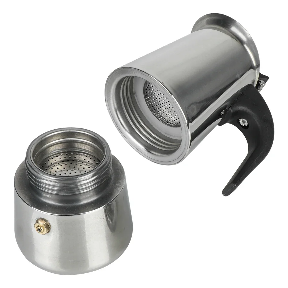 พรีเมี่ยมสแตนเลสเครื่องชงกาแฟ  - Moka Pot Stove บทวิจารณ์และราคา