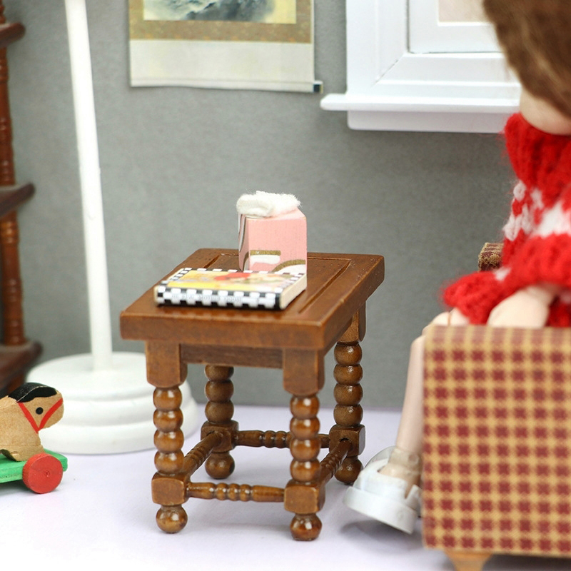 โต๊ะกลมจิ๋วสำหรับบ้านตุ๊กตา ขน - Coffee Tea & Jane บทวิจารณ์และราคา