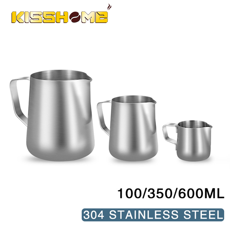 กาแฟนมFrothing Pitcherสแตนเลสส - Barista Milk Jug บทวิจารณ์และราคา