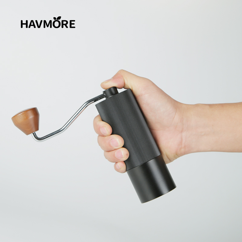 เครื่องบดกาแฟแบบแมนนวล 304 สแต - Burr Hand Grinder บทวิจารณ์และราคา