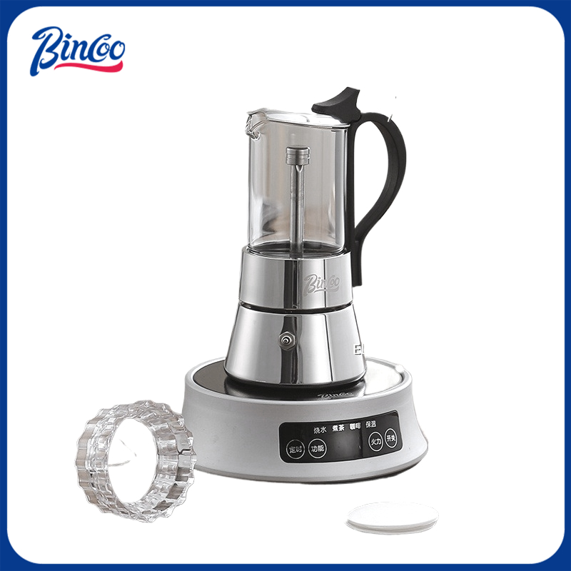 หม้อกาแฟโมก้าพอต BINCOO แบบสอง - Moka Pot Stove บทวิจารณ์และราคา