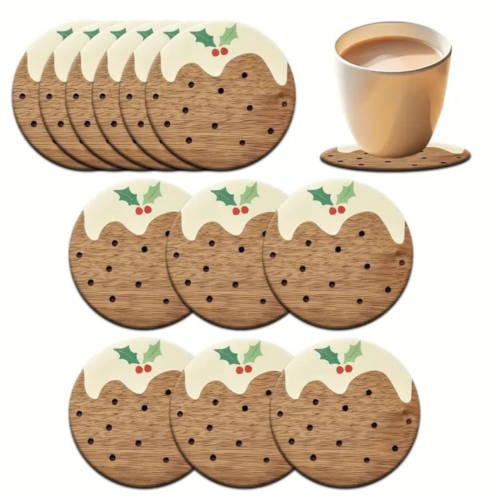 ชุดที่รองแก้วไม้สไตล์พุดดิ้ง ท - Coffee Tea And Sugar Set บทวิจารณ์และราคา