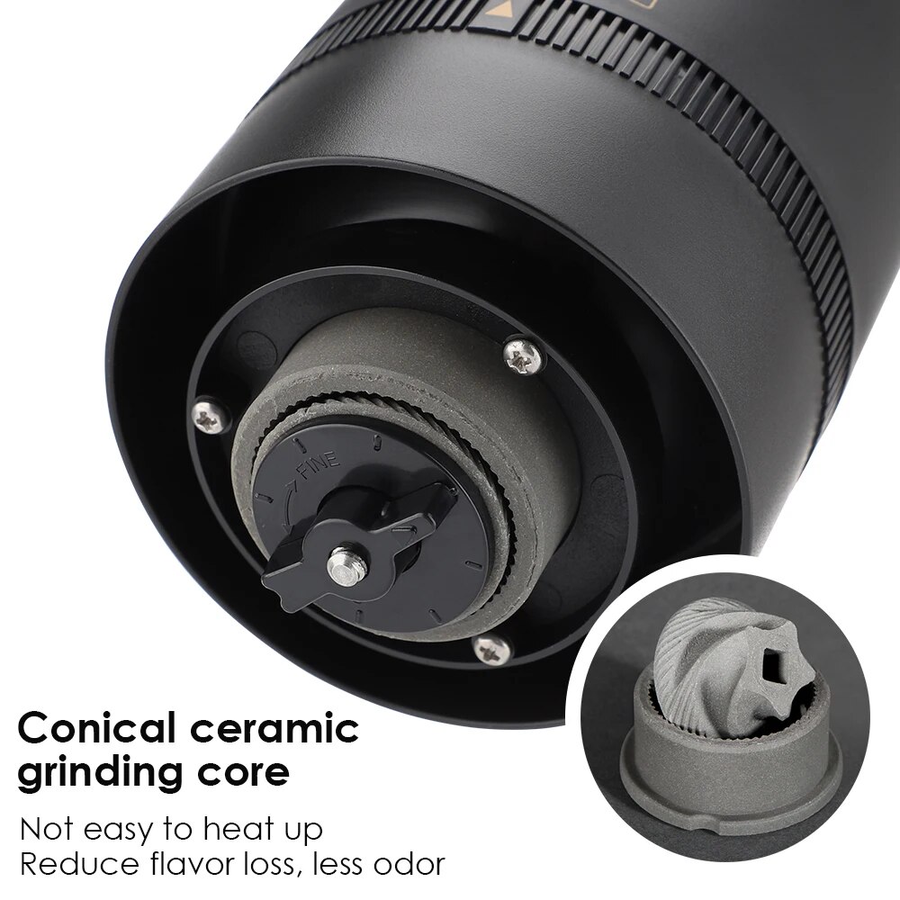 เครื่องบดกาแฟ Type C ที่บดเมล็ - Burr Hand Grinder บทวิจารณ์และราคา
