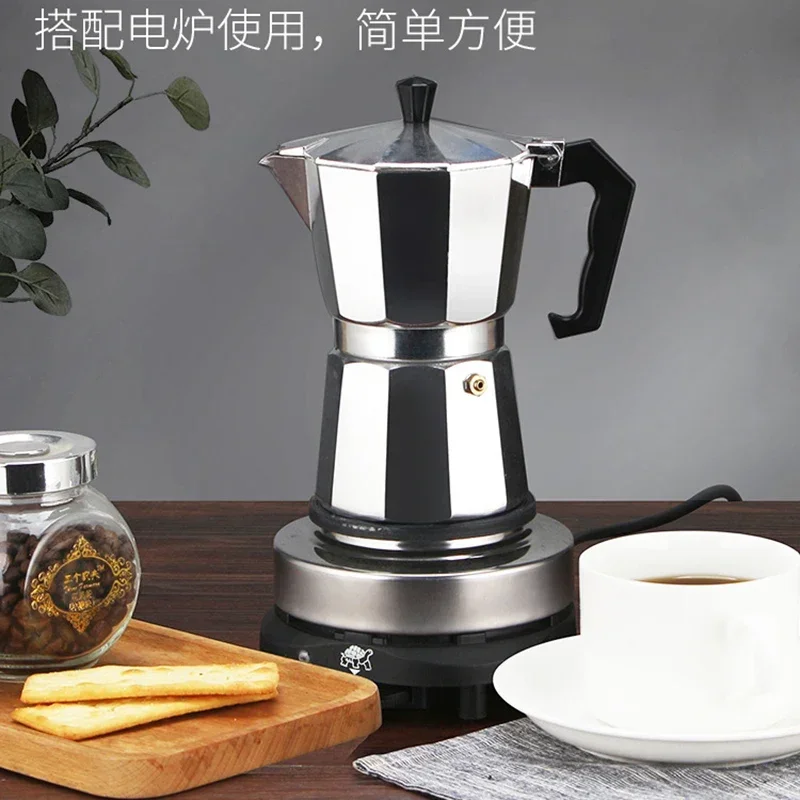 หม้อต้มกาแฟอะลูมิเนียมแบบโมก้า - Moka Pot Stove บทวิจารณ์และราคา