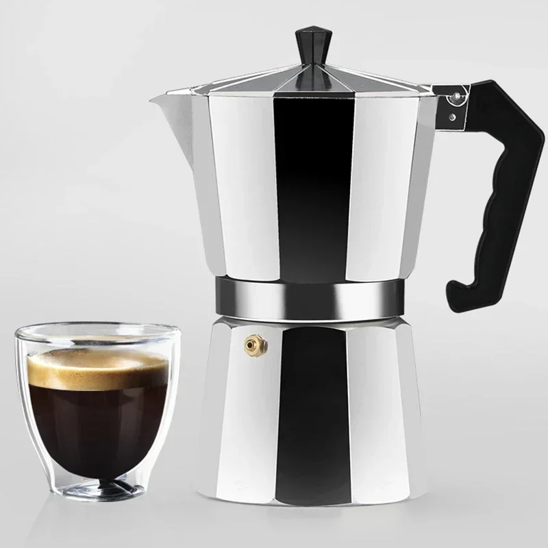 หม้อต้มกาแฟอะลูมิเนียมแบบโมก้า - Moka Pot Stove บทวิจารณ์และราคา