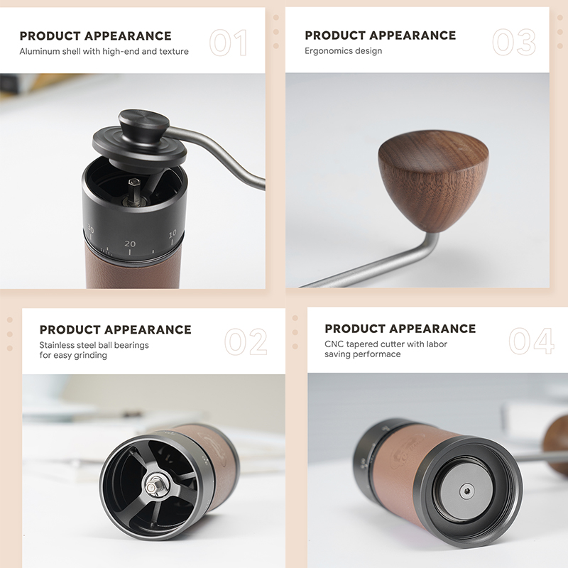 Icafilas เครื่องบดกาแฟด้วยตนเอ - Burr Hand Grinder บทวิจารณ์และราคา