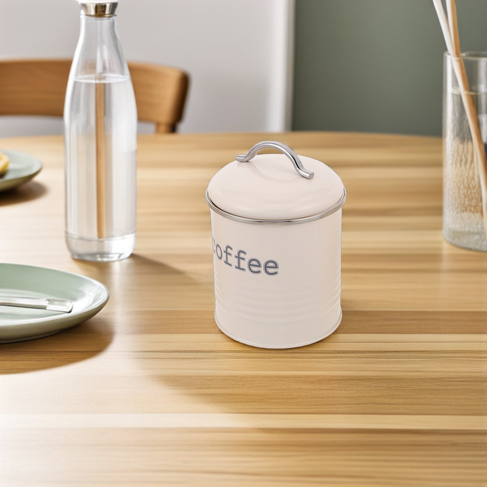 ชุดภาชนะบรรจุเมล็ดกาแฟแบบปิดผน - Coffee Tea And Sugar Set บทวิจารณ์และราคา