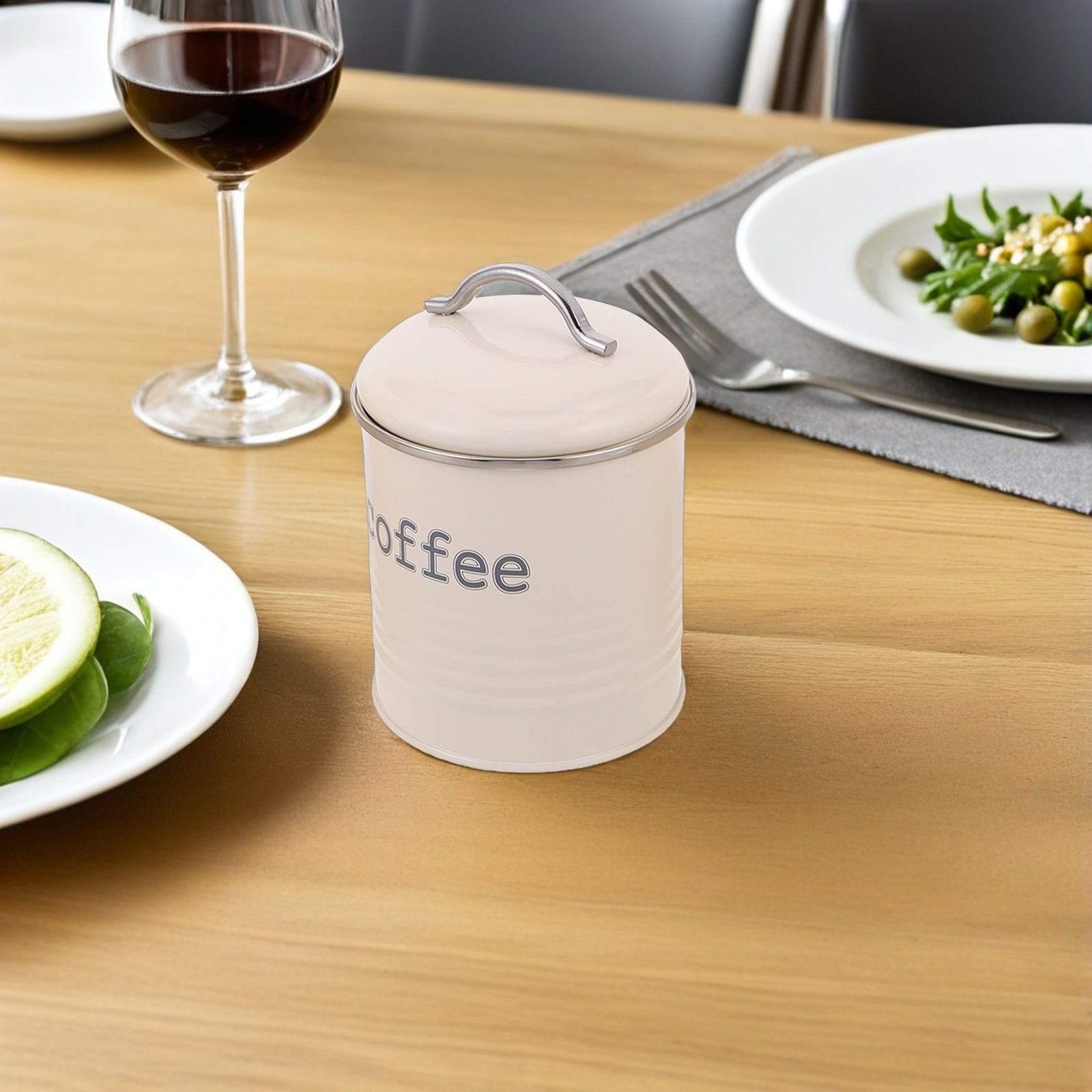 ชุดภาชนะบรรจุเมล็ดกาแฟแบบปิดผน - Coffee Tea And Sugar Set บทวิจารณ์และราคา